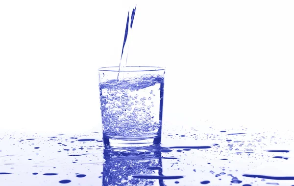 Water op een glas — Stockfoto