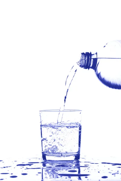 Water op een glas — Stockfoto