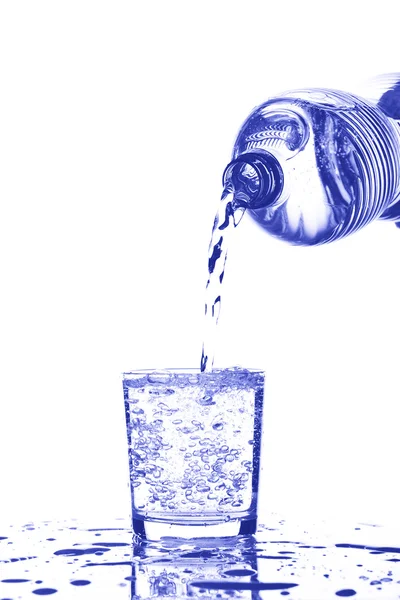 Wasser auf einem Glas — Stockfoto