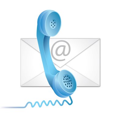 Phone and Envelope clipart