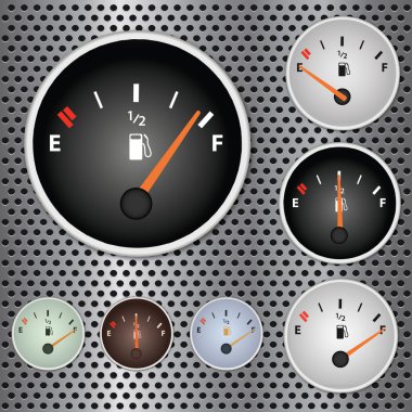 Gas Gauges clipart