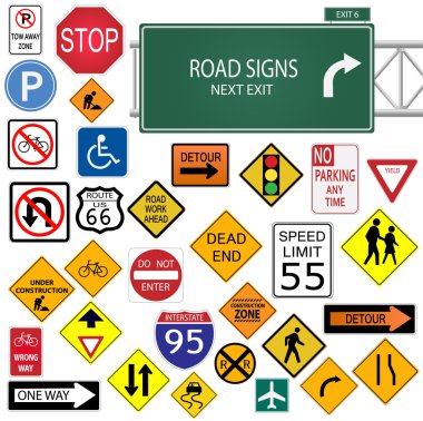 Road Signs clipart