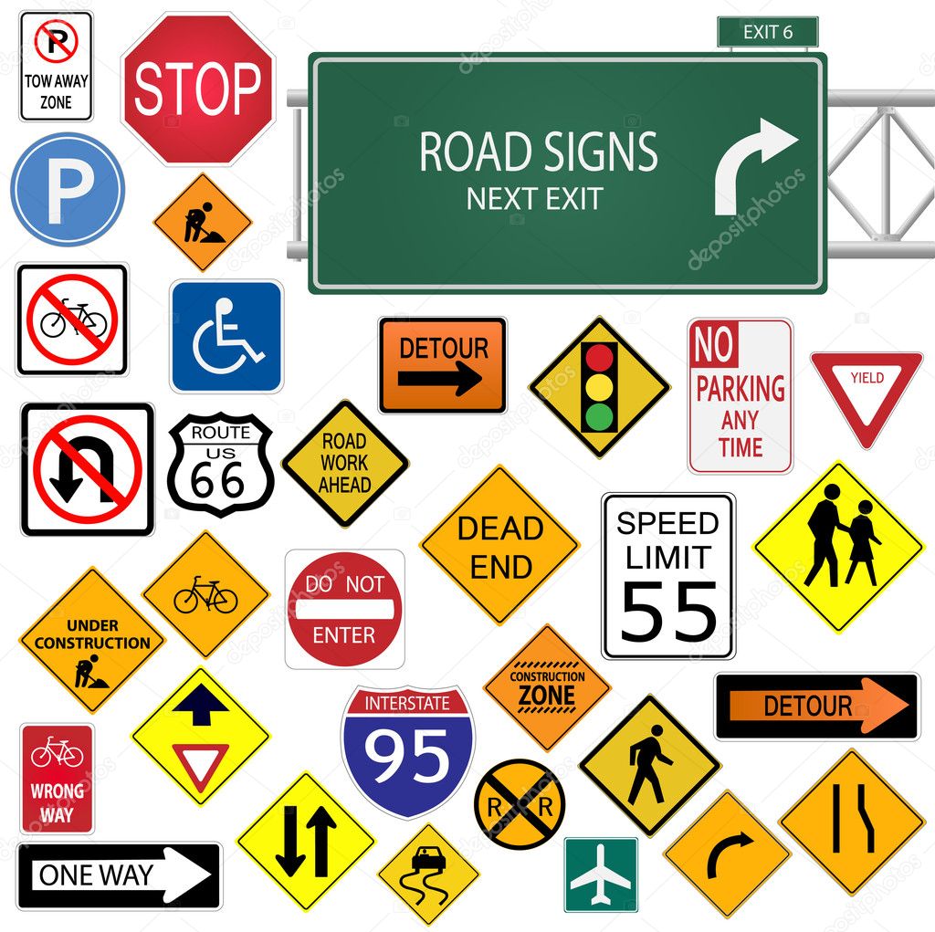 road-signs-stock-vector-image-by-nmarques74-6635671