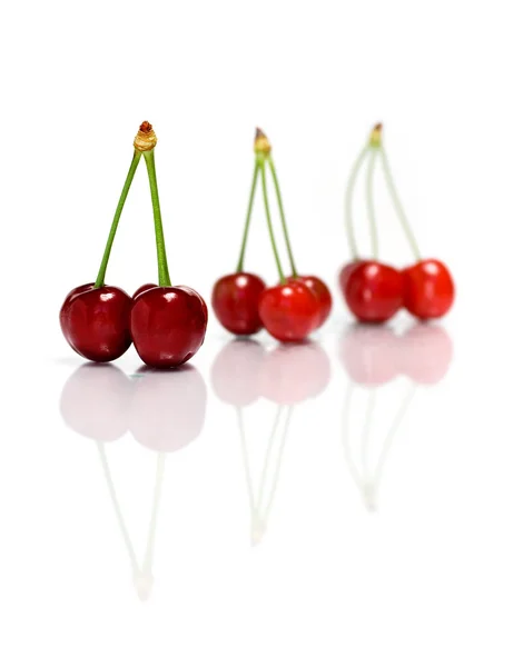 Fresh juicy cherries — Stock Photo, Image