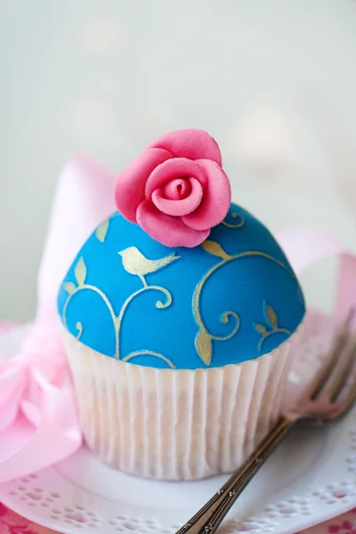 Gastronomische cupcake — Stockfoto