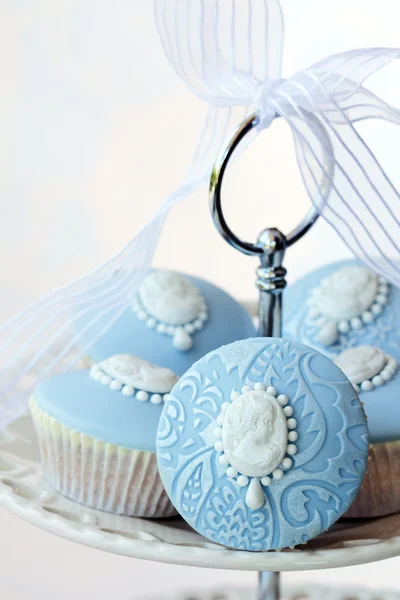 Cameo cupcakes — Stockfoto