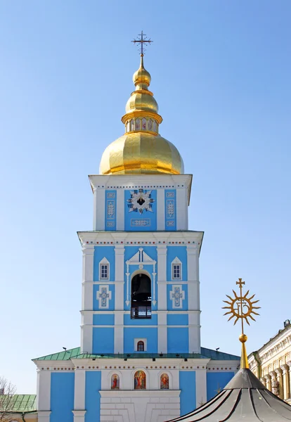 Михайловская колокольня в Киеве, Украина — стоковое фото