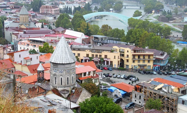 Ładny widok na Tbilisi, Gruzja — Zdjęcie stockowe
