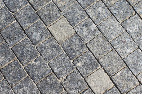 Steinweg aus Granitfläche — Stockfoto