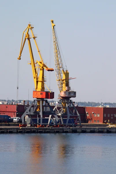 Морський порт Одеса, Україна — стокове фото