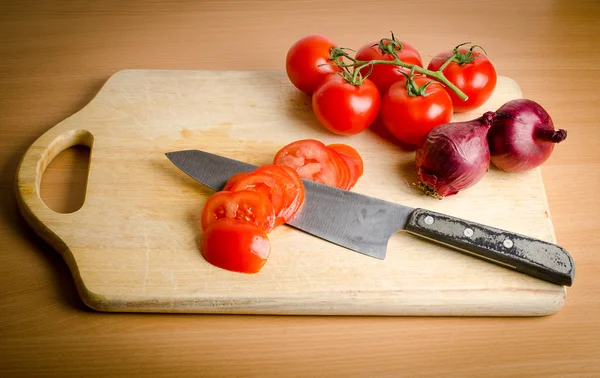 stock image Making salad