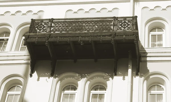 Decoratief element, een balkon — Stockfoto