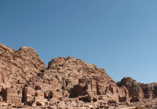 A cidade perdida de Petra — Fotografia de Stock