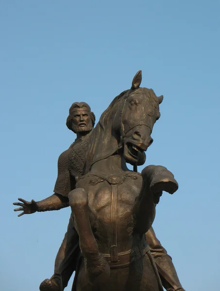 Monumento a Evpatiy Kolovrat em Ryazan — Fotografia de Stock
