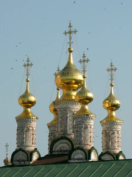 Купола Православной Церкви — стоковое фото