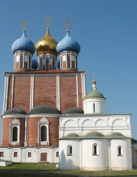 Catedral Uspenskiy do Kremlin Ryazan — Fotografia de Stock