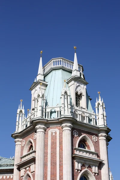 Towers of the Grand Palace of Tsaritsyno — Stock Photo, Image