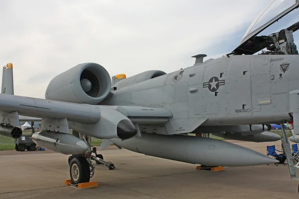 A aeronave de combate da USAF — Fotografia de Stock