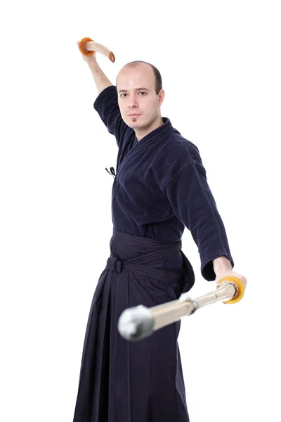 Kendo fighter — Stock Photo, Image