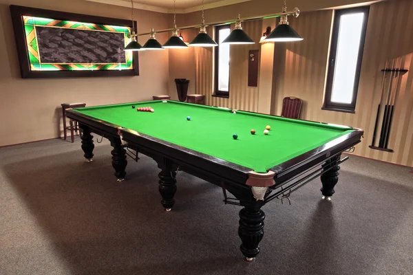 Snooker tablo — Stok fotoğraf