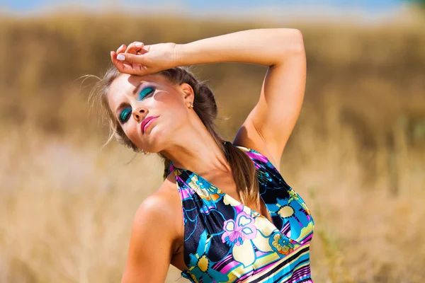 stock image Happy girl