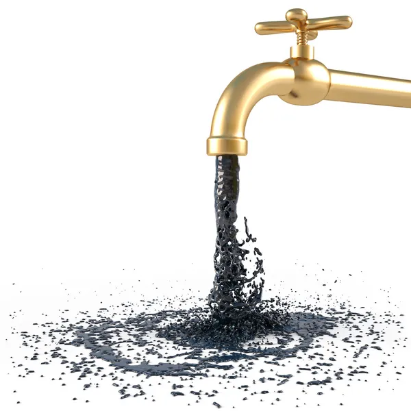 Golden tap — Stock Photo, Image
