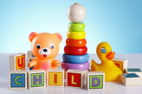 Детские игрушки — стоковое фото