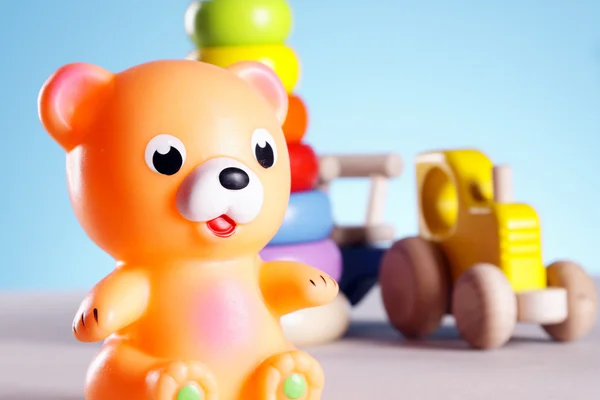 Brinquedos de bebê — Fotografia de Stock