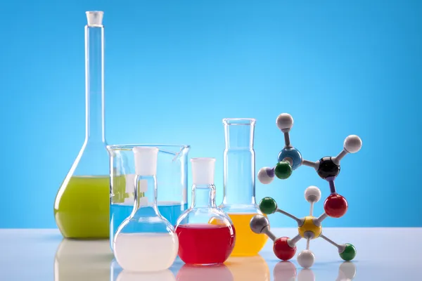 Простий хімії — стокове фото