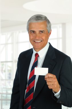 Middle Age Businessman clipart