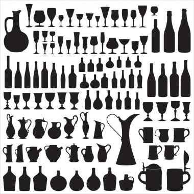 wineware siluetleri