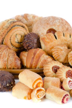 Bakery foodstuffs set clipart