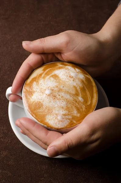 Koffie latte — Stockfoto