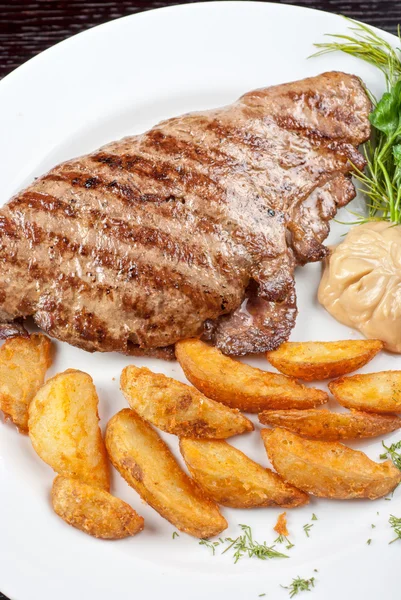 Lédús marha steak — Stock Fotó