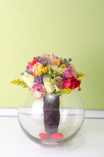 Matrimonio mazzo di fiori — Foto Stock