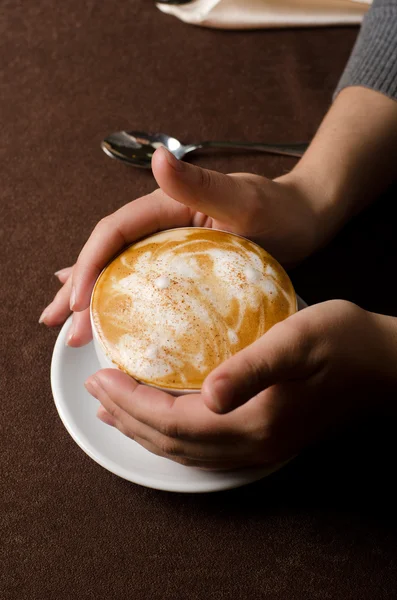 Café latte — Fotografia de Stock