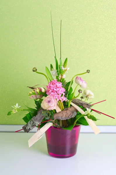 Bando de flores composição — Fotografia de Stock