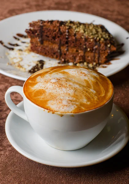 Kaffee-Dessert — Stockfoto
