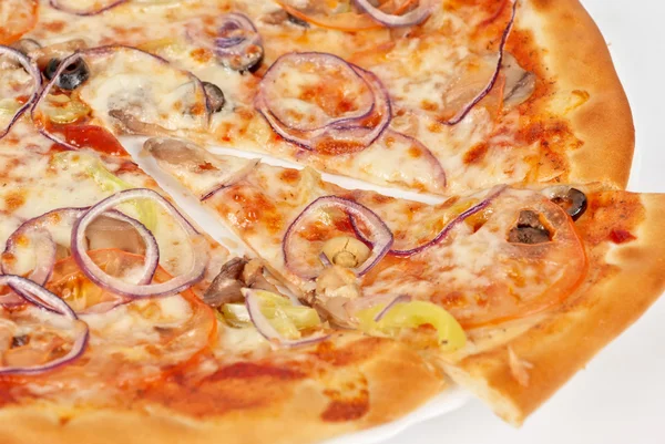 Pizza vegetal — Foto de Stock