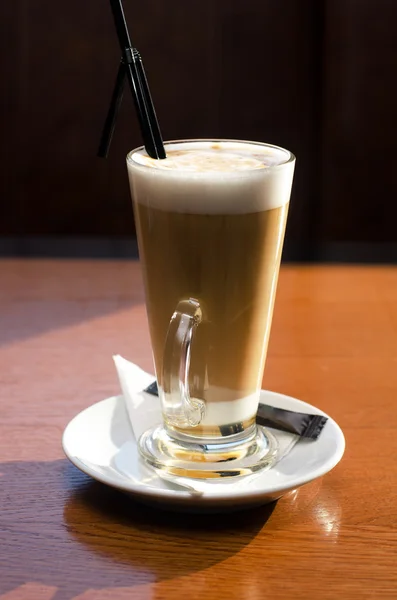 Czas latte — Zdjęcie stockowe