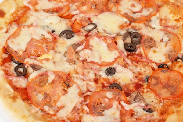 肉のピザ — ストック写真