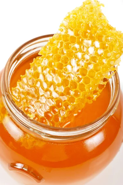 Closeup de mel — Fotografia de Stock