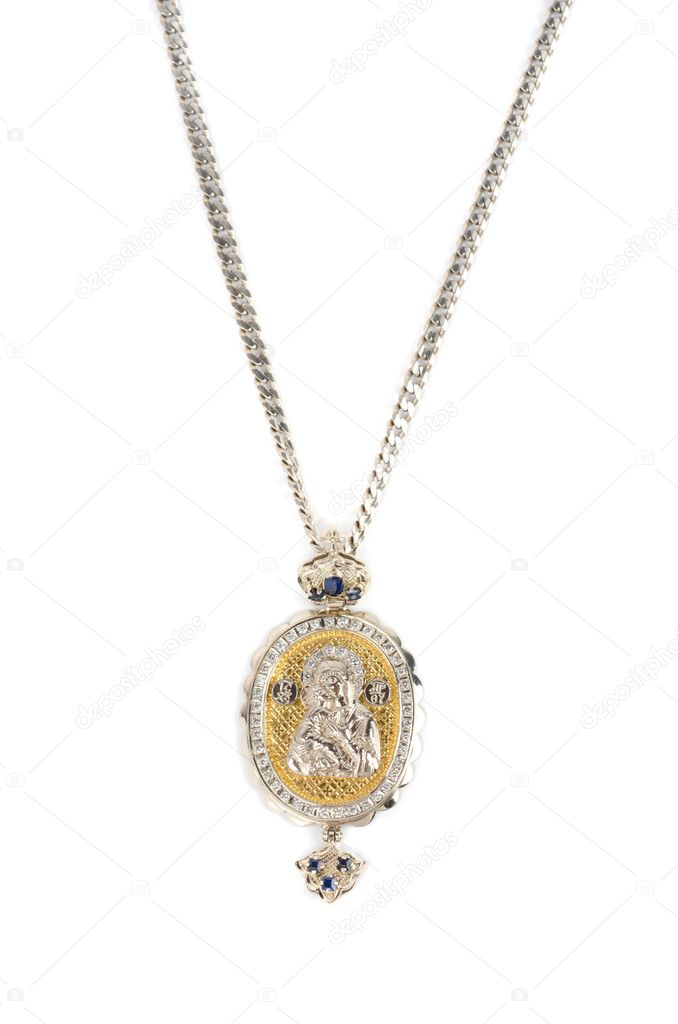 Religious jewellery icon pendant