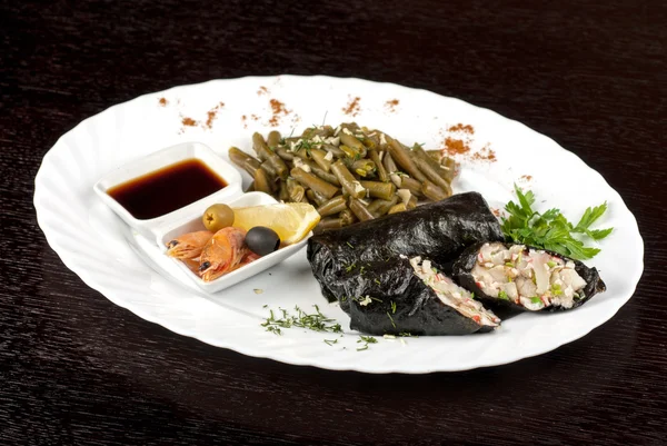 Sabroso plato de pescado — Foto de Stock