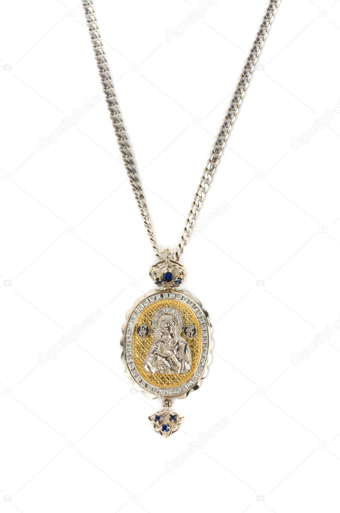 Religious jewellery icon pendant
