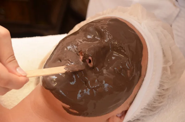 Çikolata maskesi — Stok fotoğraf
