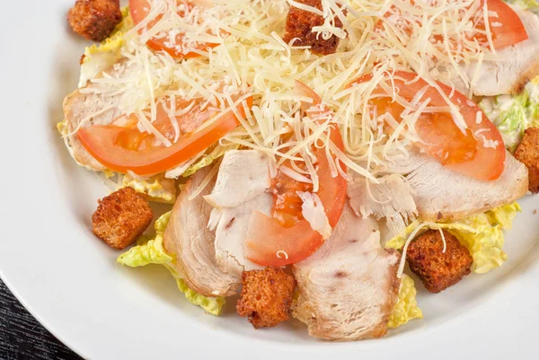 Tavuk eti fileto salata — Stok fotoğraf