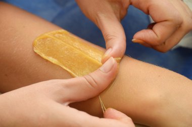 Sugaring epilation clipart