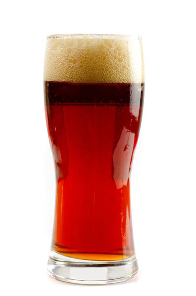 ダークビールのグラス — ストック写真