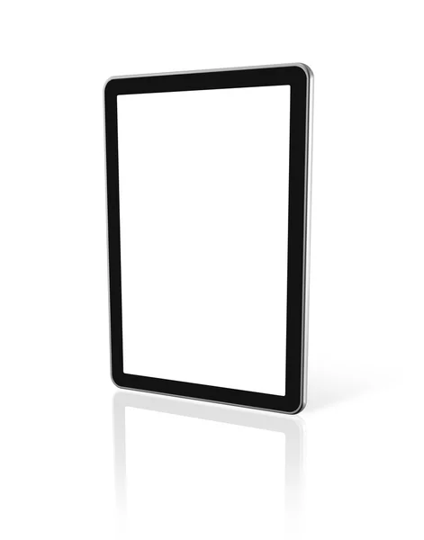 Ordenador tridimensional, tableta digital PC, pantalla de TV —  Fotos de Stock